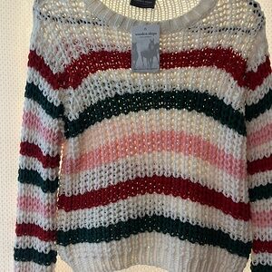 Wooden Ships Women's Multicolor Striped Sweater